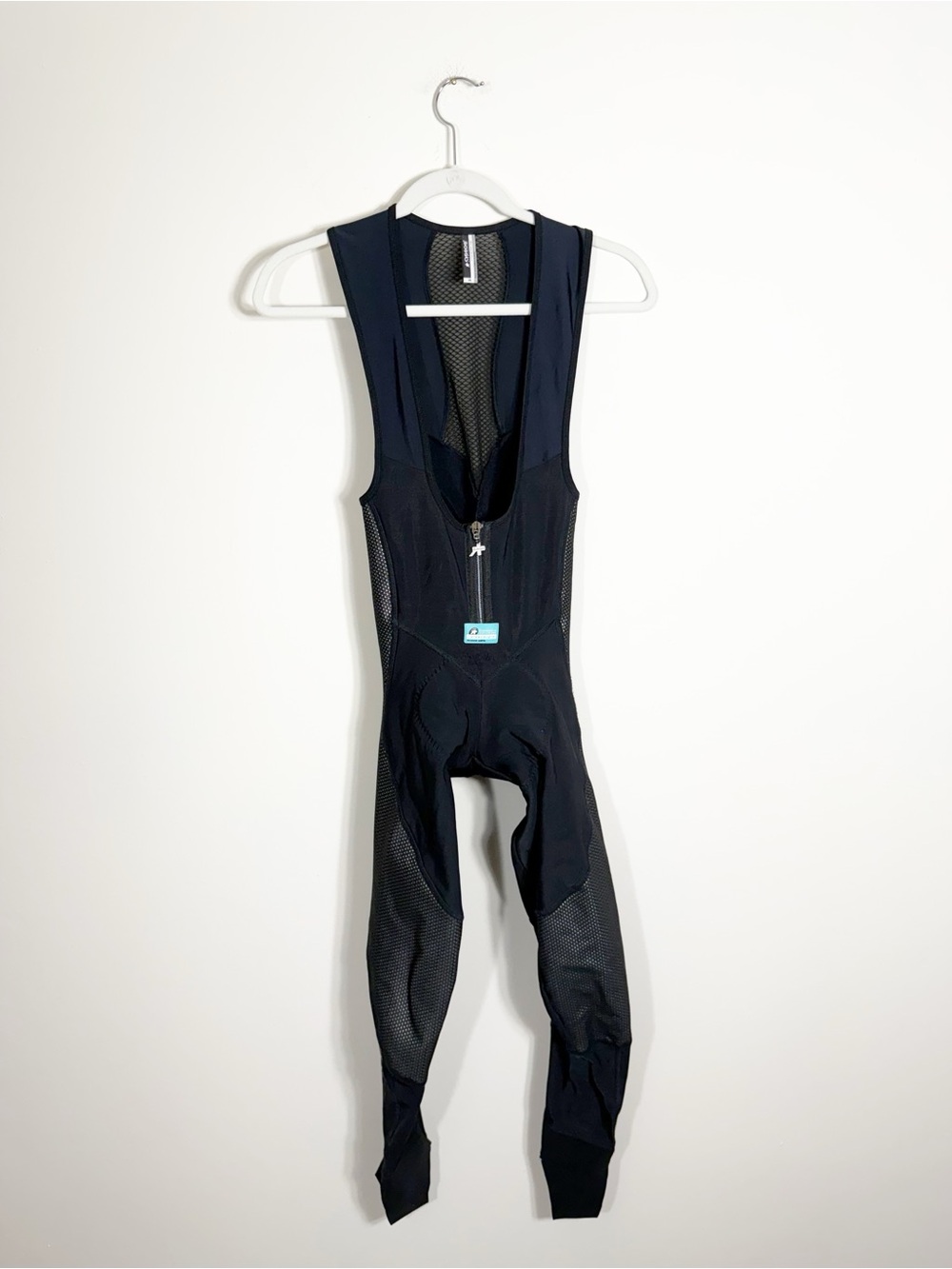 Assos Airblock 851 Winter Cycling Bib Full Leggings Padded Black Medium